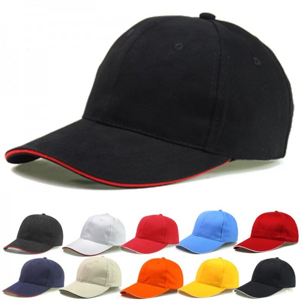 6 Panel Cotton Baseball Cap