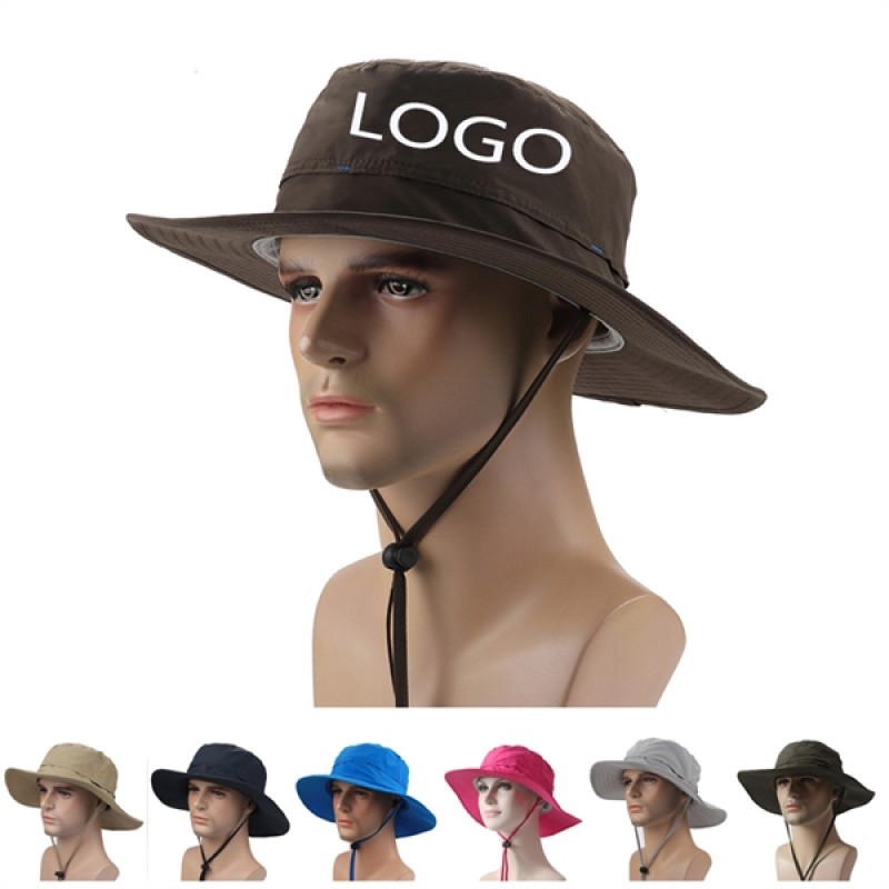 Bucket Hat With Adjustable Strap 