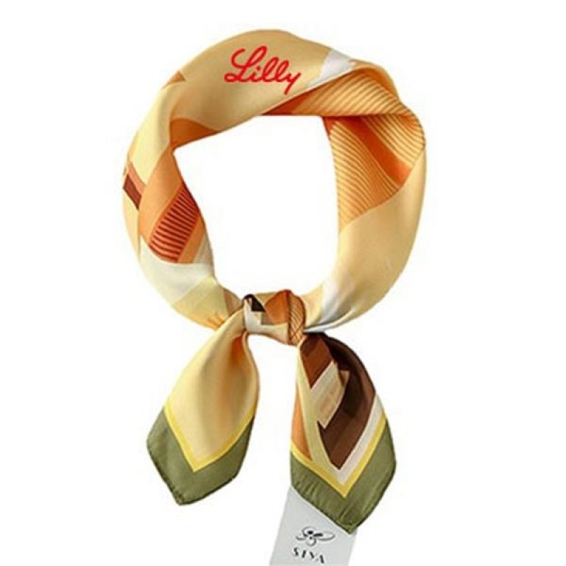 Silk Square Scarfs