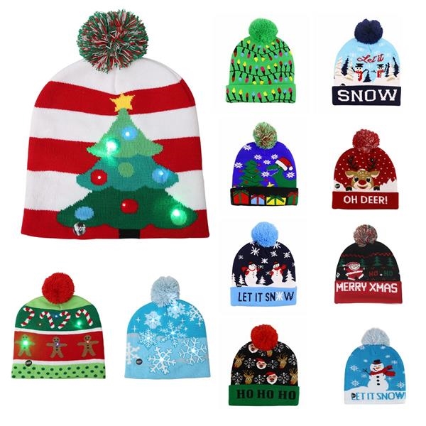 LED Christmas Beanie