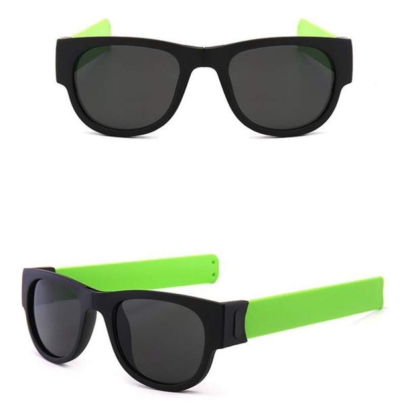 Slap Bracelet Foldable Sunglasses 