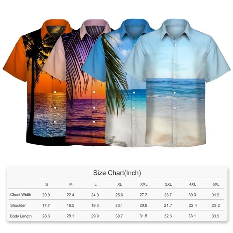 Custom Printing Hawaiian Shirt 