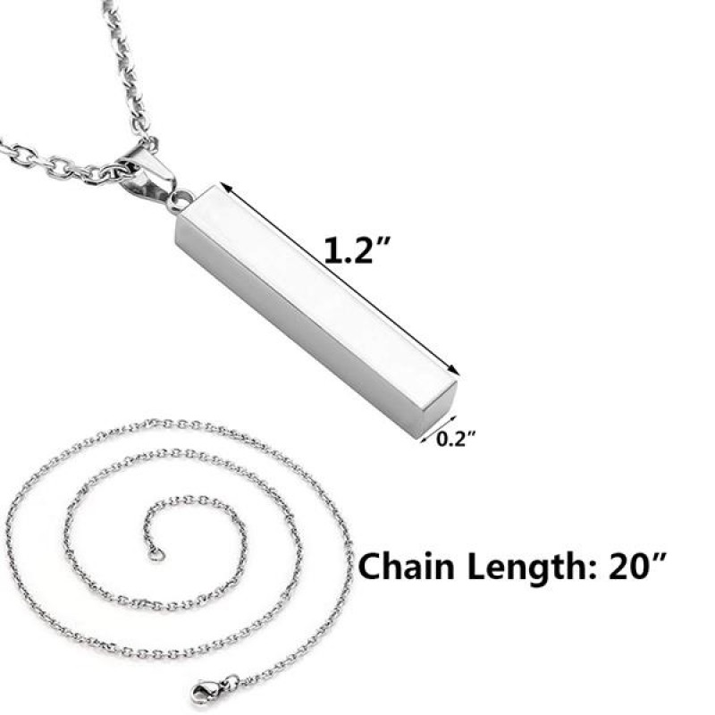 Stainless Steel Pendant Necklace 