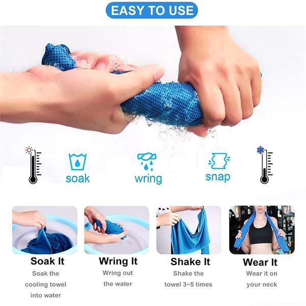 Pure Color Cooling Towel