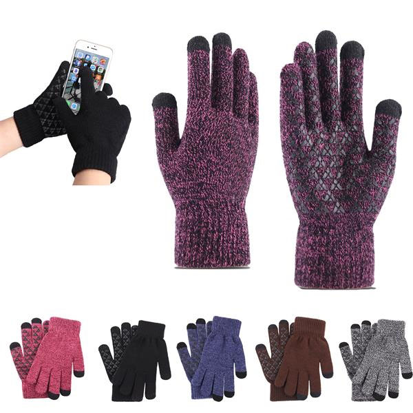 Touch Screen Anti-Slip knitted Gloves