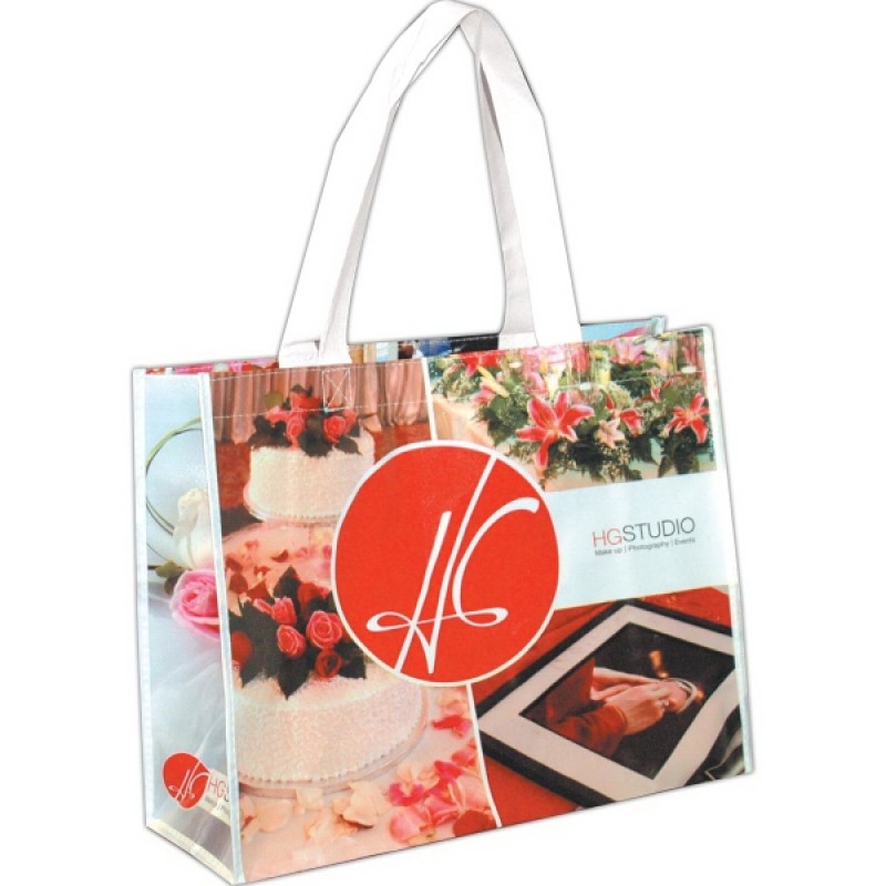 Non-Woven Full Color Laminated Tote & Shopping Bag