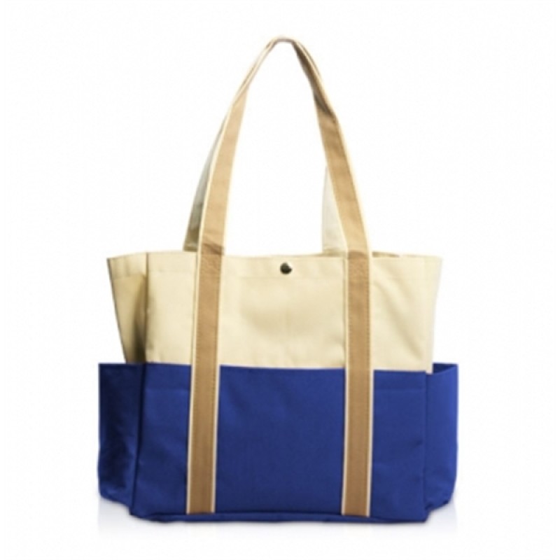 Dual Color Shoulder Tote Bags 