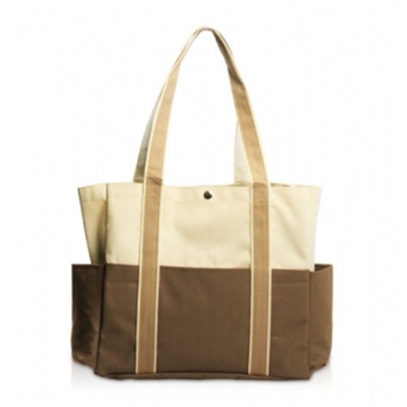 Dual Color Shoulder Tote Bags 