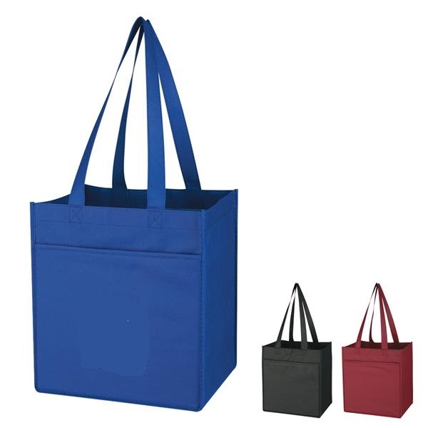 Non-Woven 6 Bottle Wine Tote Bag