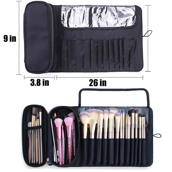 Custom Makeup Brush Travel Bag Organizer