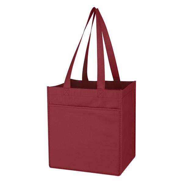 Non-Woven 6 Bottle Wine Tote Bag 