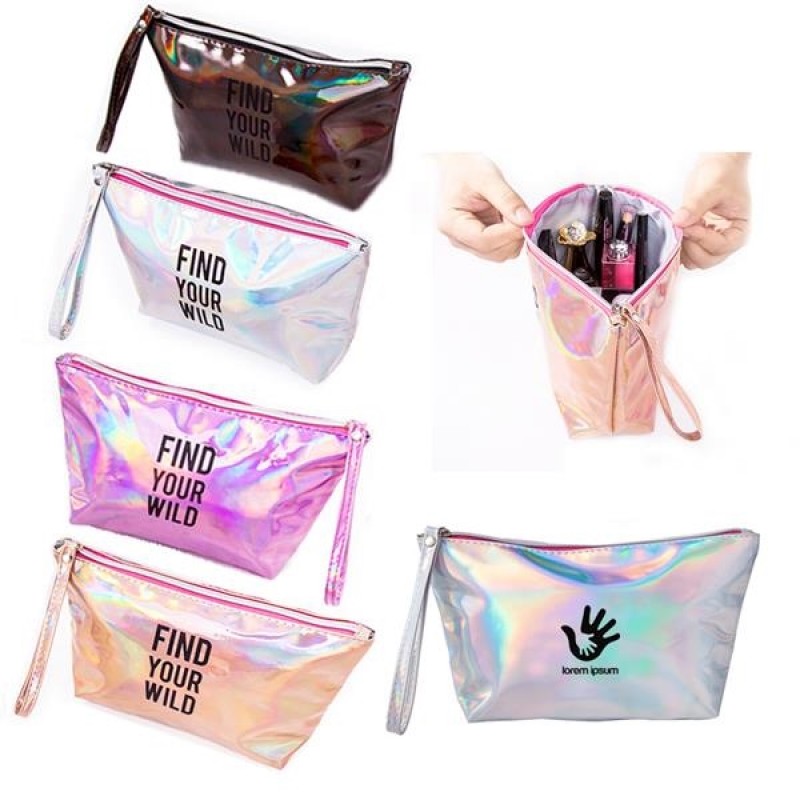 Holographic PU Cosmetic Bag