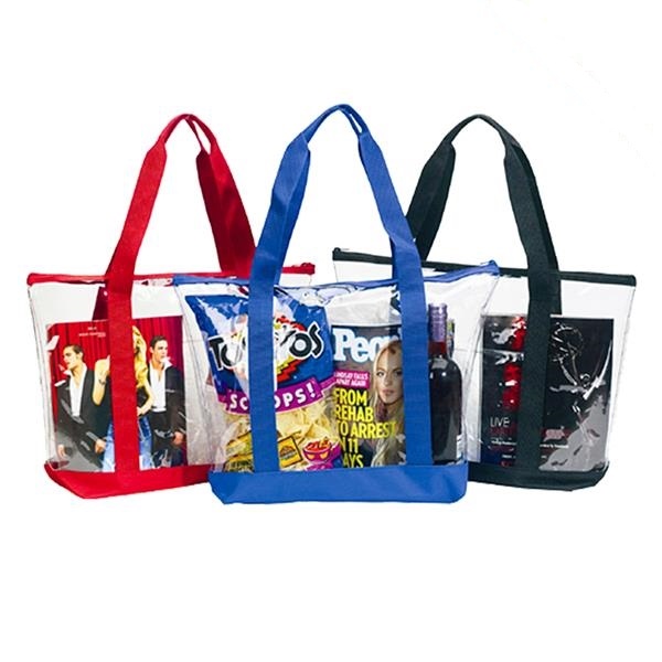 Clear Shopping Tote Bag