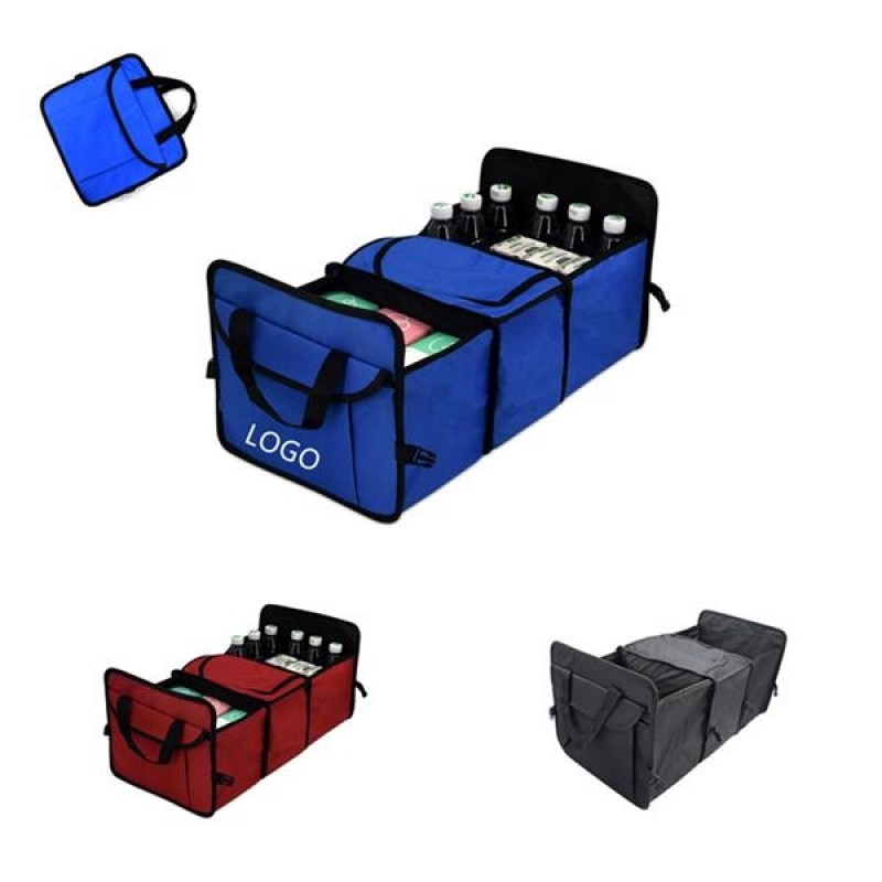 Trunk Cargo Organizer With Cooler Bag