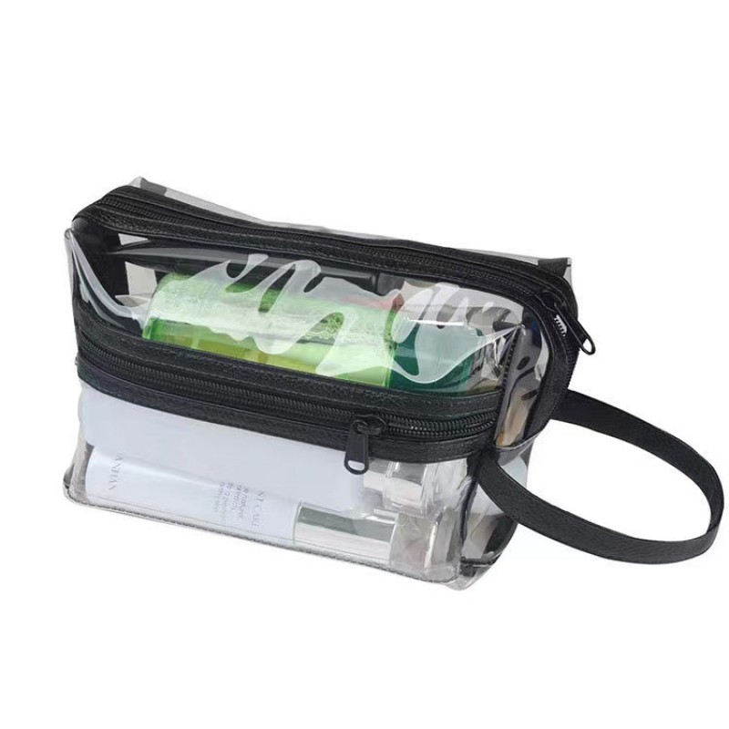 Clear Toiletries Travel Kit Bag 