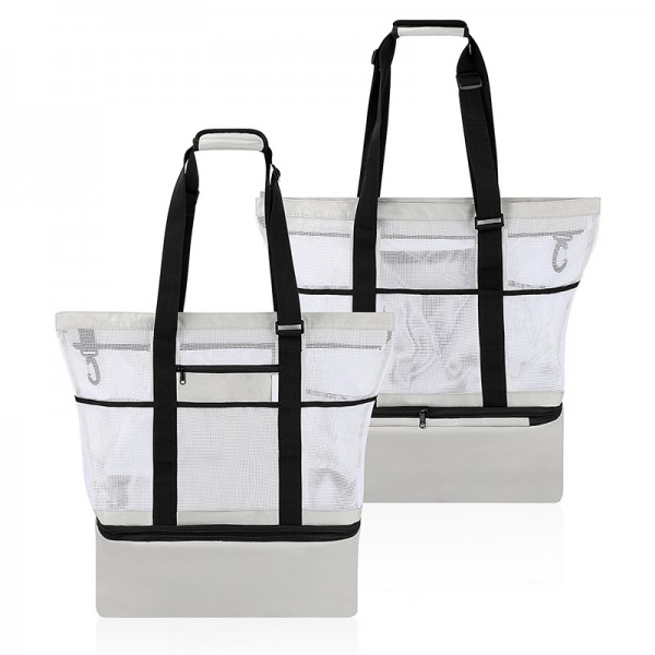 2 in 1 Mesh Beach Tote and Cooler