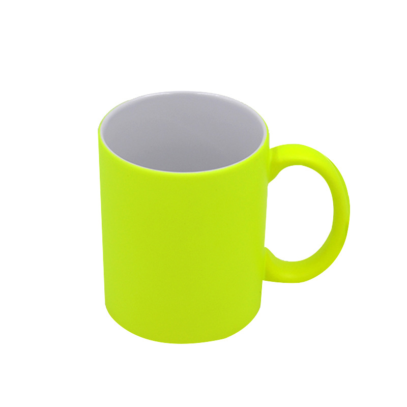 Fluorescent Ceramic Matte Mug 