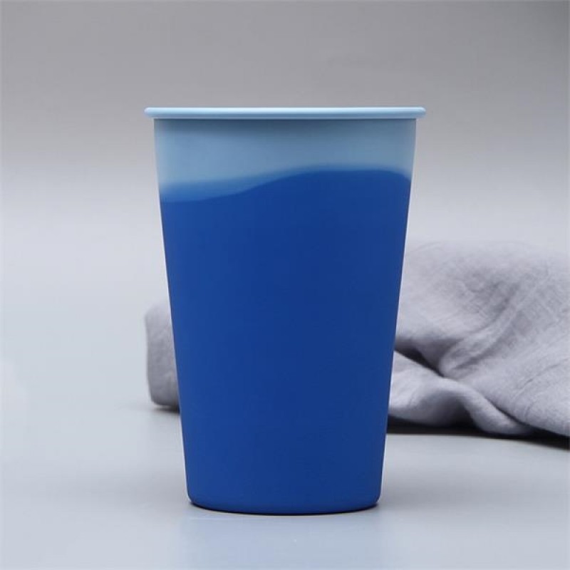 Stainless Steel Color Changing Cups 