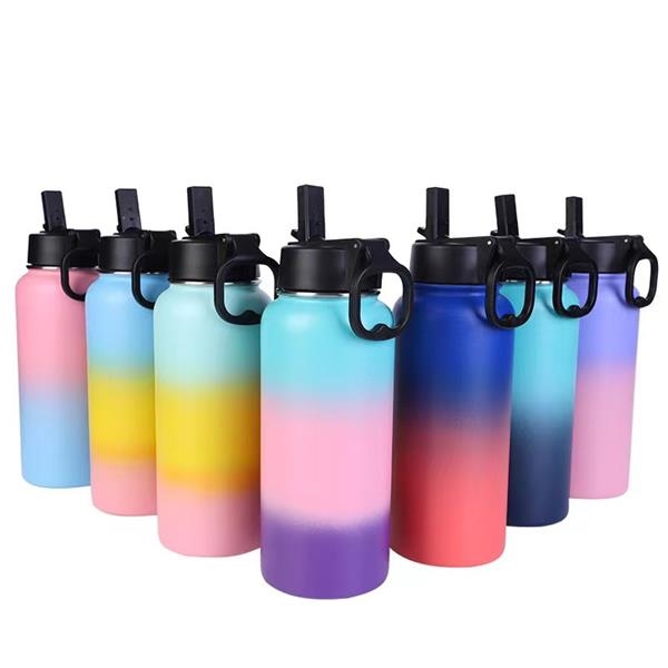 32 Oz Stainless Steel Vacuum Insulated Sports Water Bottle 