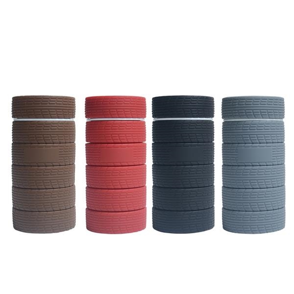 25 OZ Travel Tire Shaped Collapsible Sports Bottle 