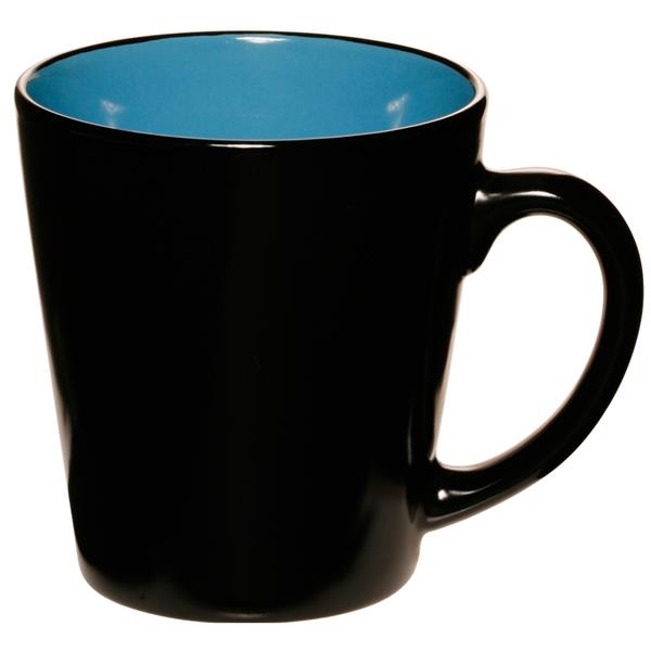 Two-Tone Ceramic Coffee Mugs