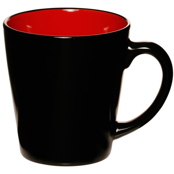 Two-Tone Ceramic Coffee Mugs