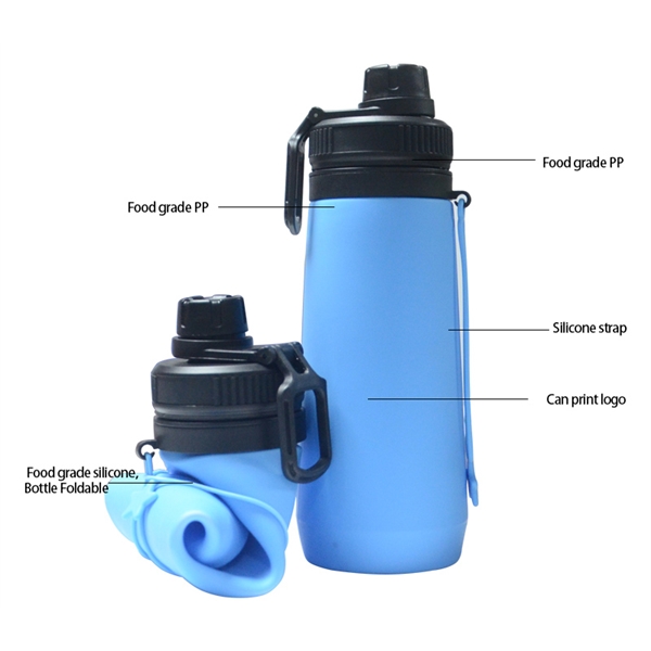 Foldable Silicone Water Bottle