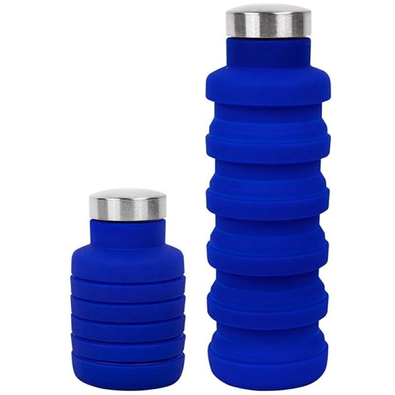 17 oz Collapsible Silicone Water Bottle 