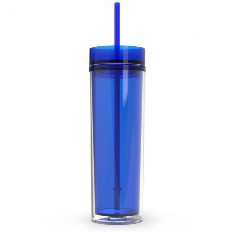 Skinny Acrylic Tumbler - 16 oz 