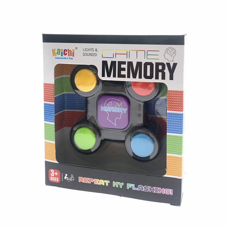 Electronic Memory Games with Light and Music 