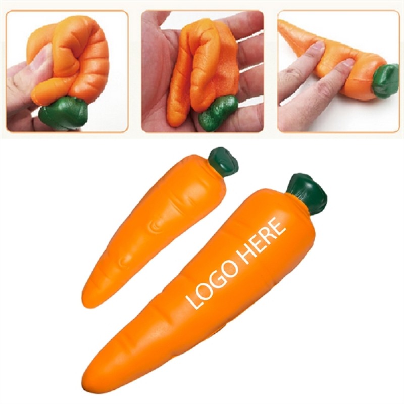 Squeezies Carrot Stress Reliever 