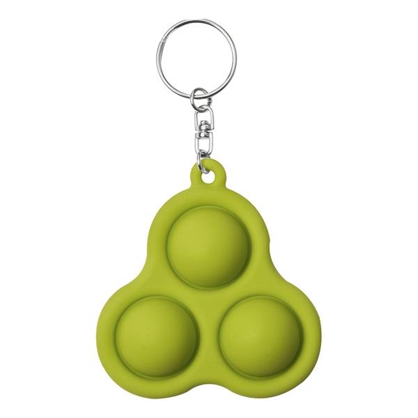 Push Pop Bubble Keychain