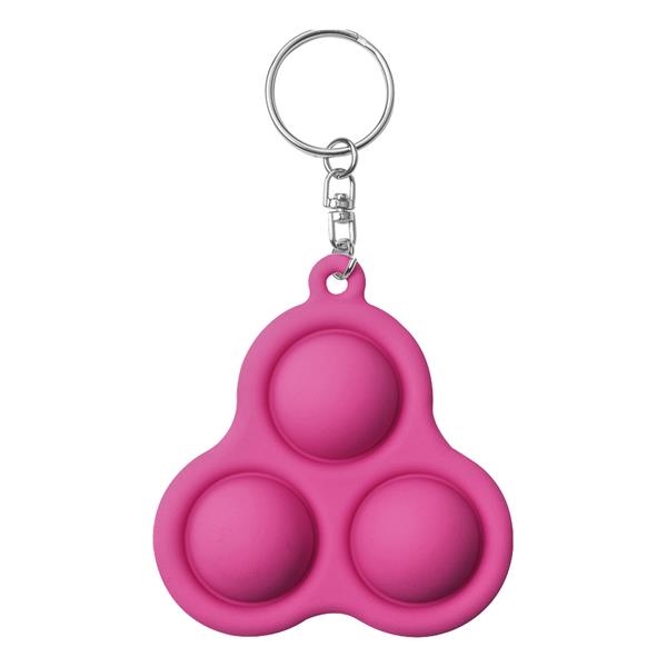 Push Pop Bubble Keychain