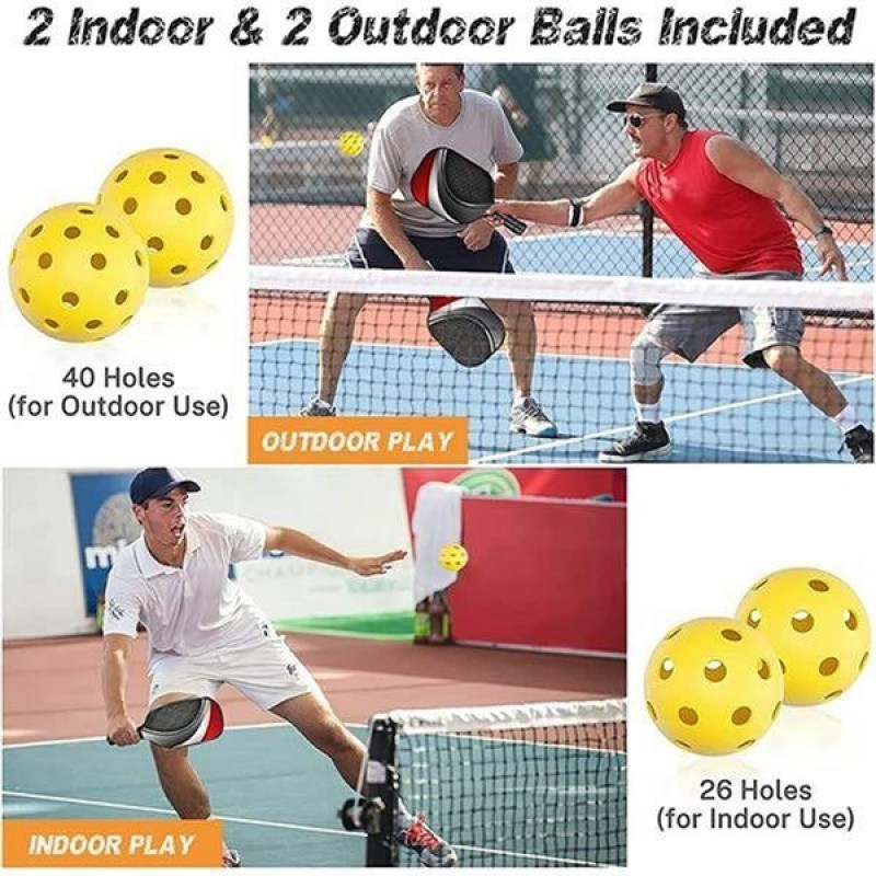 Pickleball Paddles Set 