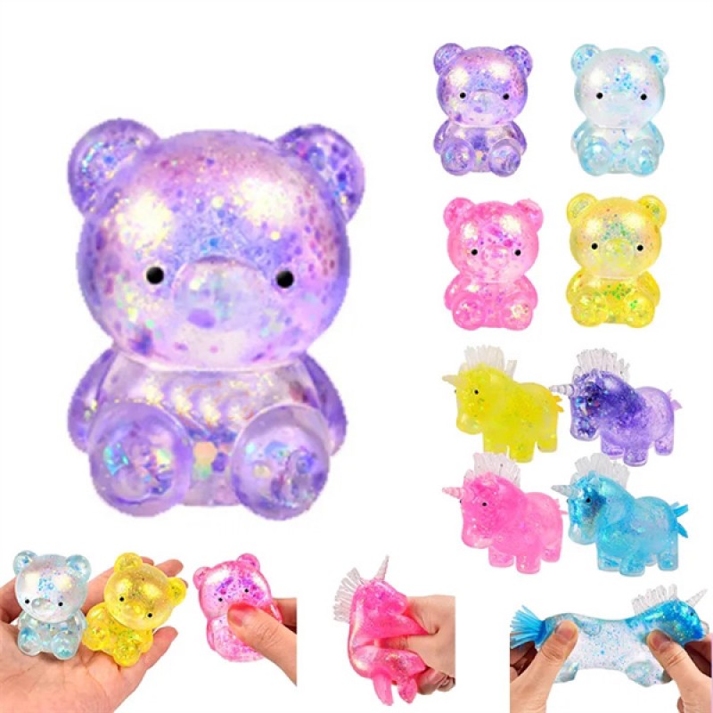 Squeeze Stretchy Stress Relief Bear