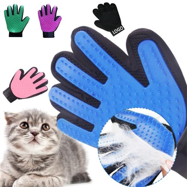 Pet Grooming Brush Glove