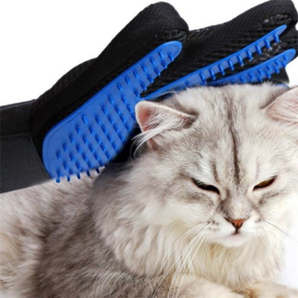 Pet Grooming Brush Glove