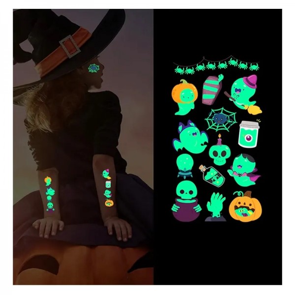 Temporary Halloween Tattoo Stickers