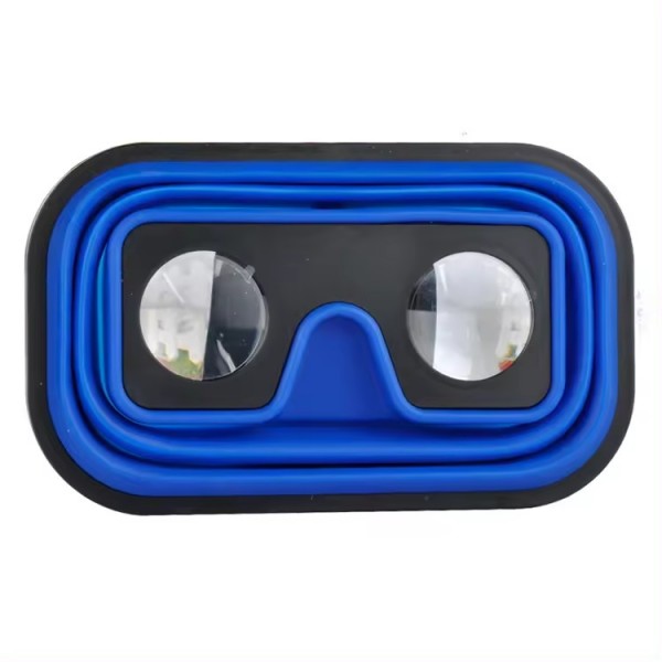 Foldable Silicone 3D VR Glasses