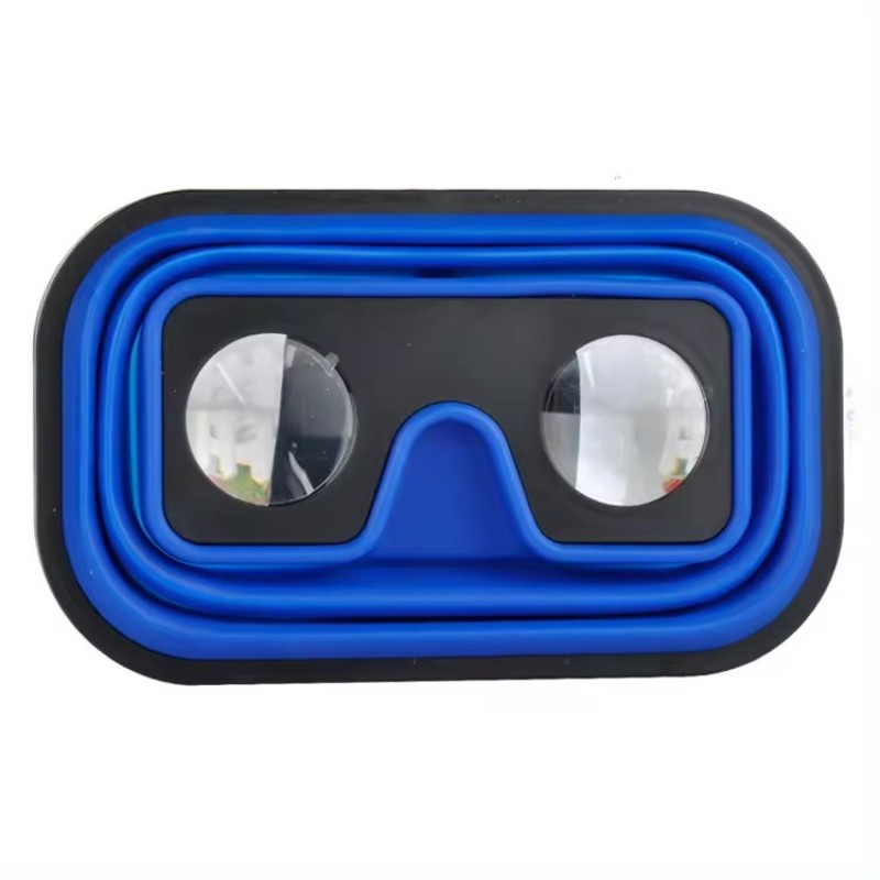 Foldable Silicone 3D VR Glasses 