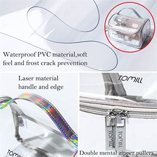 Laser Transparent Toiletry Kit