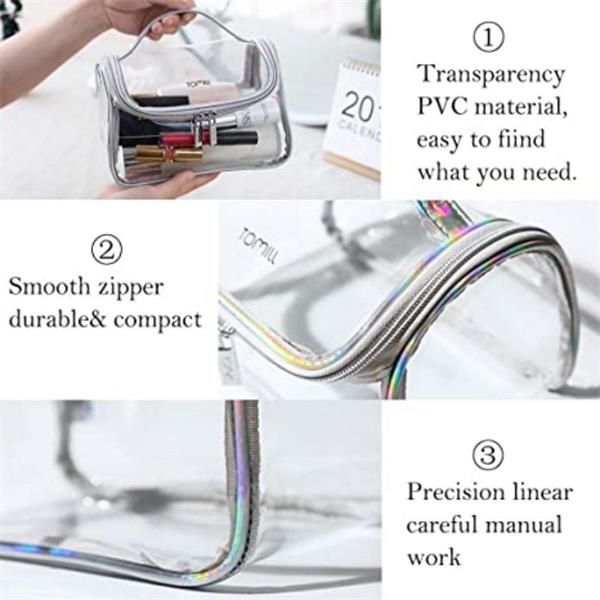 Laser Transparent Toiletry Kit 