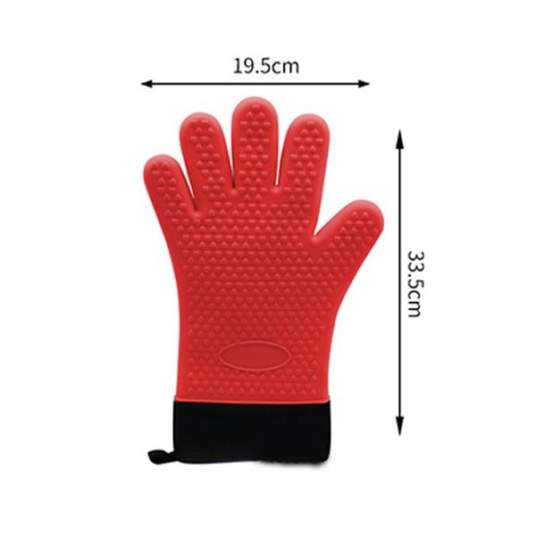 Two-Tone Silicone Oven Mitt