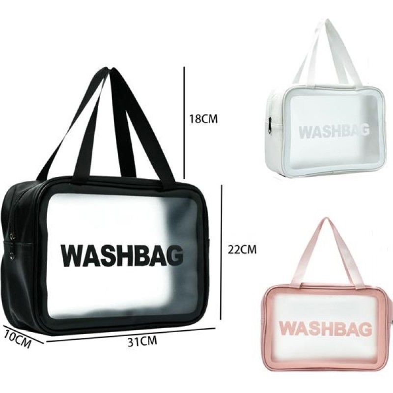 Clear Travel Makeup Bag 