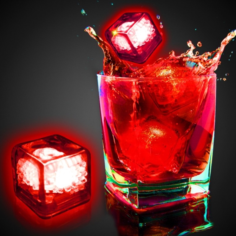 Liquid Activated Light Up LED Ice Cubes 