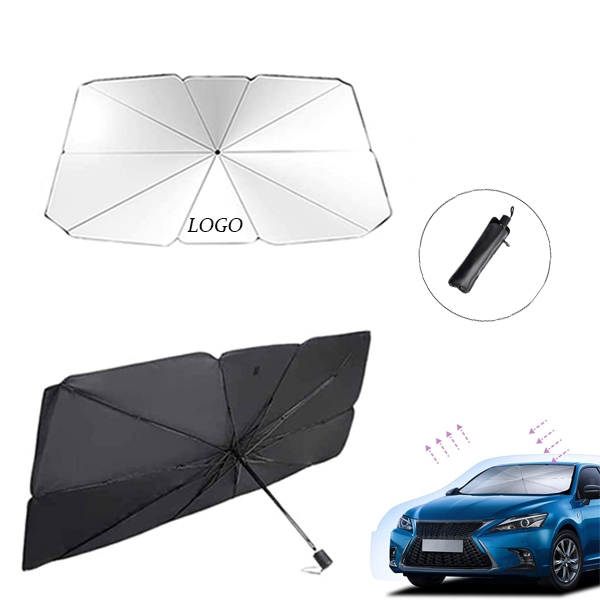 Car Windshield Sun Shade Foldable Umbrella 