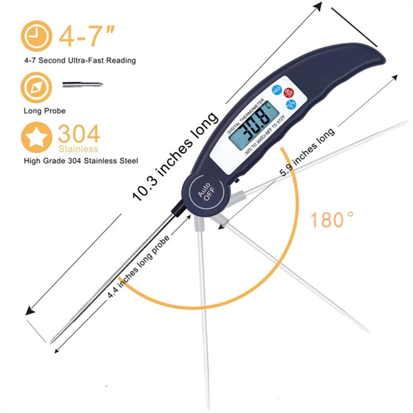 Instant Read Food Thermometer for cooking