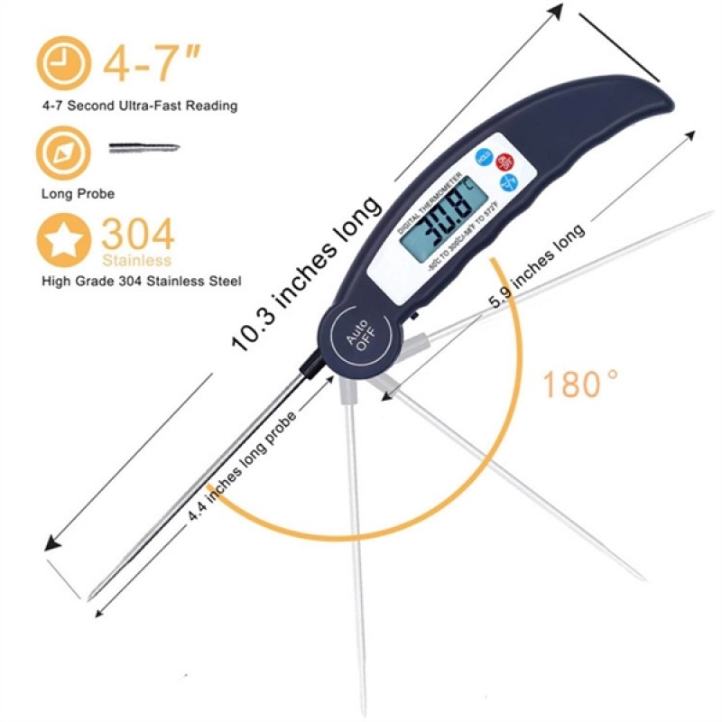 Instant Read Food Thermometer for cooking 