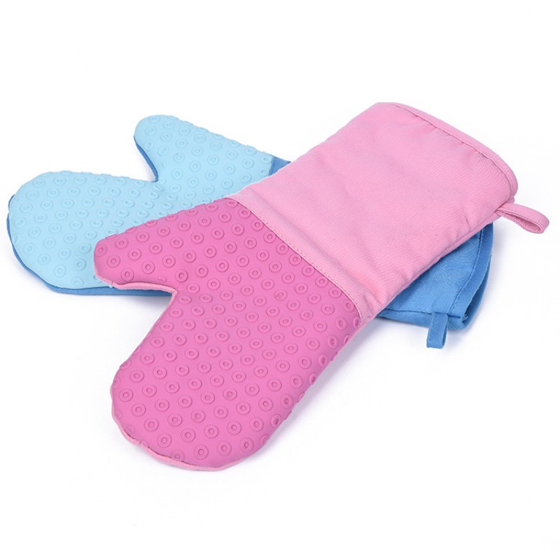 Two-Tone Silicone Oven Mitt