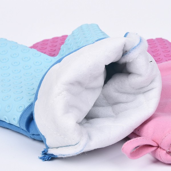 Two-Tone Silicone Oven Mitt